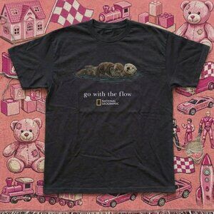 Gildan Sea Otter Go with the Flow T-Shirt
